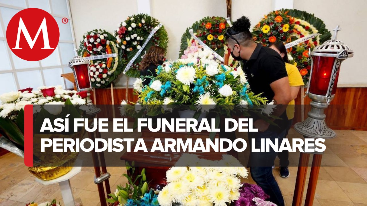 Se llevó a cabo el sepulcro de el periodista Armando Linares