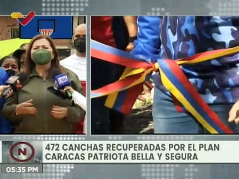Alcaldía de Caracas recuperó 3 canchas deportivas en la parroquia Macarao