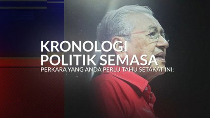 [INFOGRAFIK] Kronologi Politik Semasa | Perkara yang anda perlu tahu setakat ini sehingga 25 Feb 2020