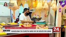 Según Osinergmin, precio de combustible seguirá subiendo en un 14%