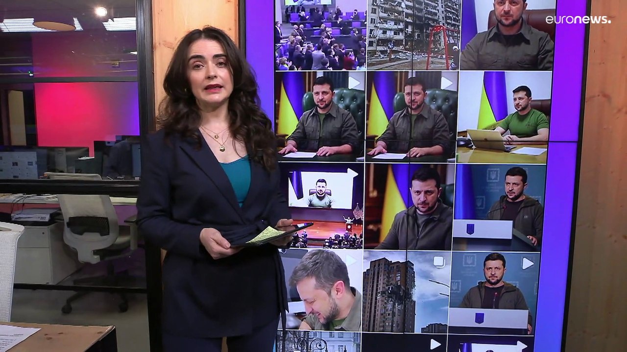 Jederzeit und überall online: Selenskyj siegt in den sozialen Medien