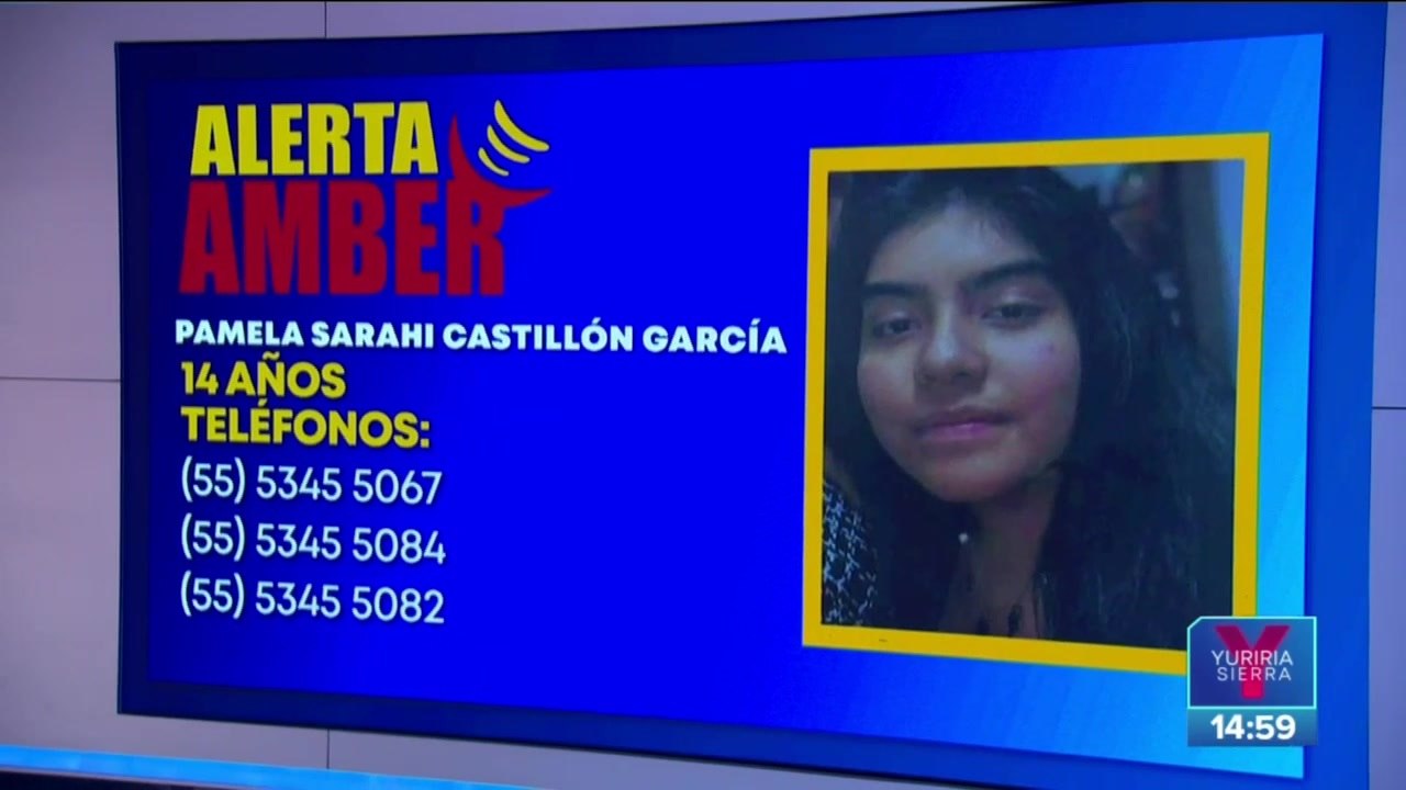 ¿La has visto? Buscan a Pamela Sarahi Castillón García