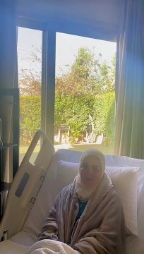شاهد أول ظهور لـ منى عبد الغنى بعد تعرضها لحادث: أنا بخير والحمد لله