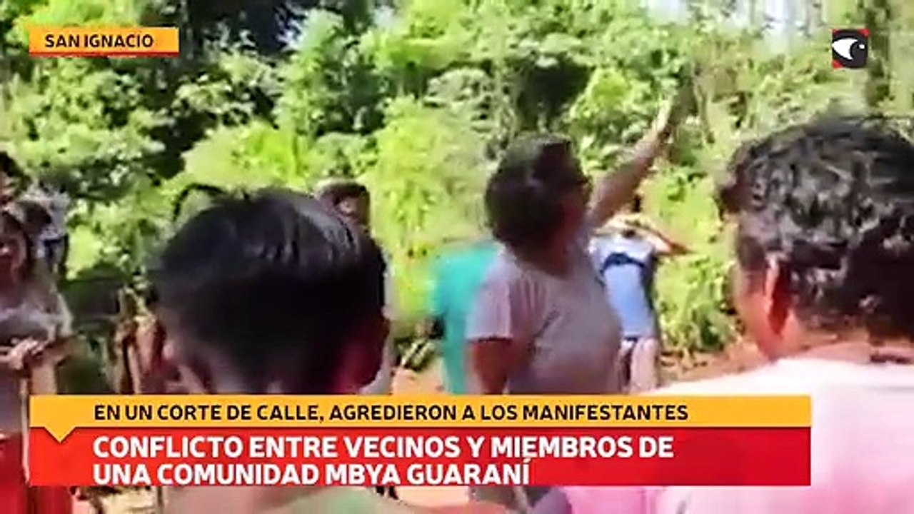 Conflicto entre vecinos y miembros de una comunidad Mbya Guaraní