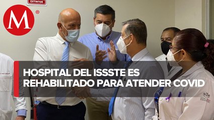 ISSSTE recibió equipo nuevo para atender a paciente con covid-19