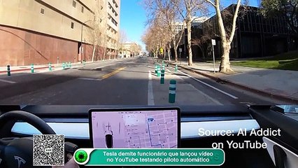 Tesla demite funcionário que lançou vídeo no YouTube testando piloto automático