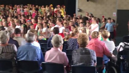 St Xavier's performs Shrek the Musical Jr