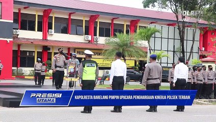 Kapolresta Barelang Beri Penghargaan kepada Polsek Terbaik
