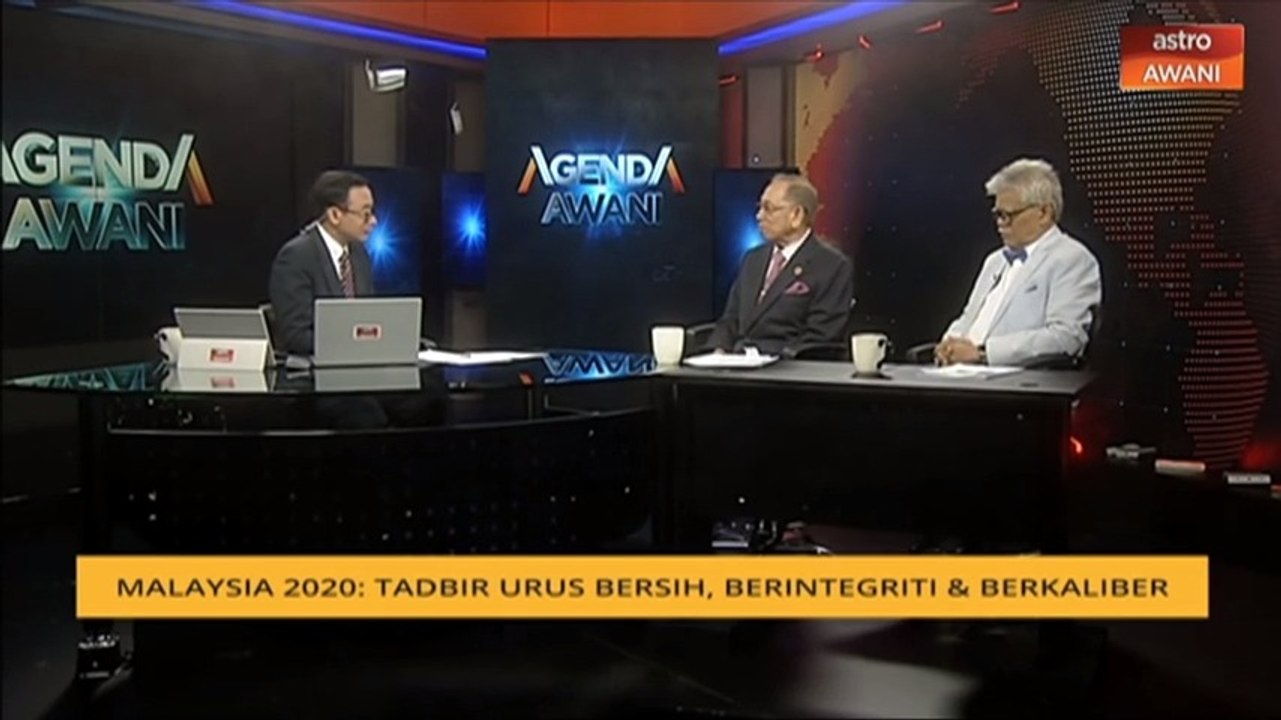 Agenda AWANI: Malaysia2020 - Tadbir urus bersih, berintegriti & berkaliber