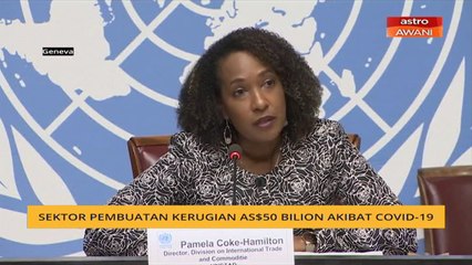 Sektor pembuatan kerugian AS$50 bilion akibat COVID-19