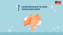 [INFOGRAFIK] 7 langkah pencucian tangan yang efektif