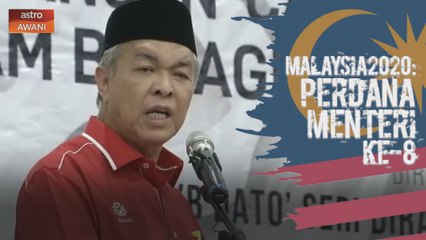 Kabinet 2020: Zahid garis asas, mahu bersih diri dalam mahkamah