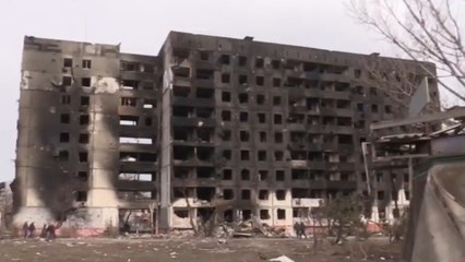 Mariúpol devastada: el 80% de la ciudad está destruida por los ataques rusos