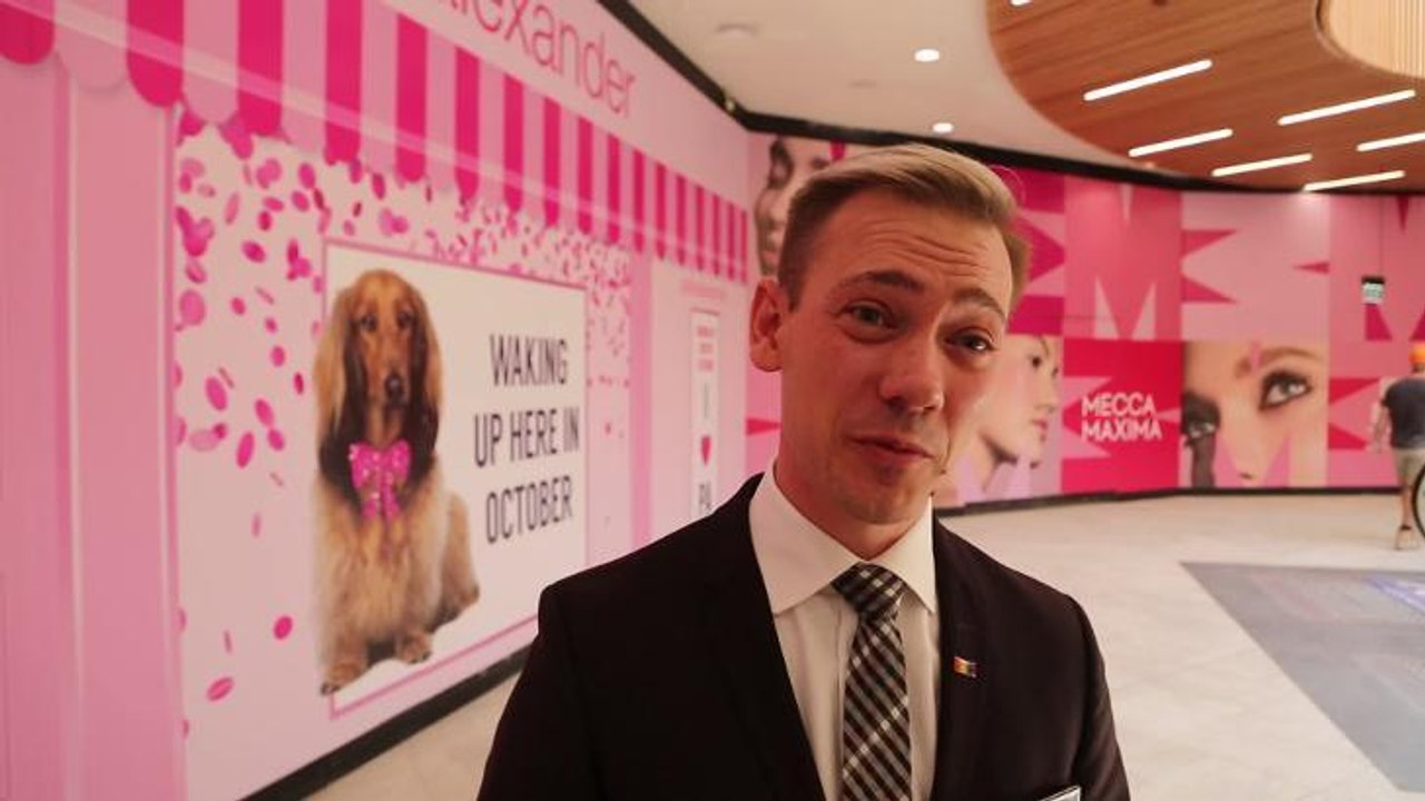 ILLAWARRA MERCURY Antony Keenan reveals plans for the day the new David Jones opens : Greg Ellis vid