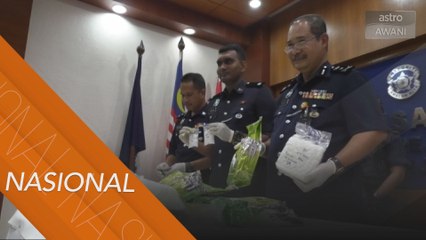 Suspek pengedar dadah dipercayai anggota polis ditahan