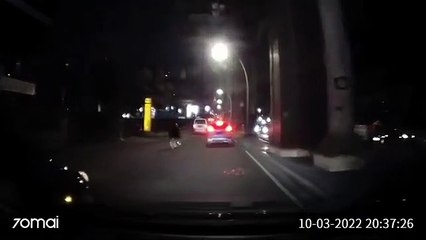 Terekam Media Kamera, Dashcam Kamera Mobil di Jalan Eps.0596