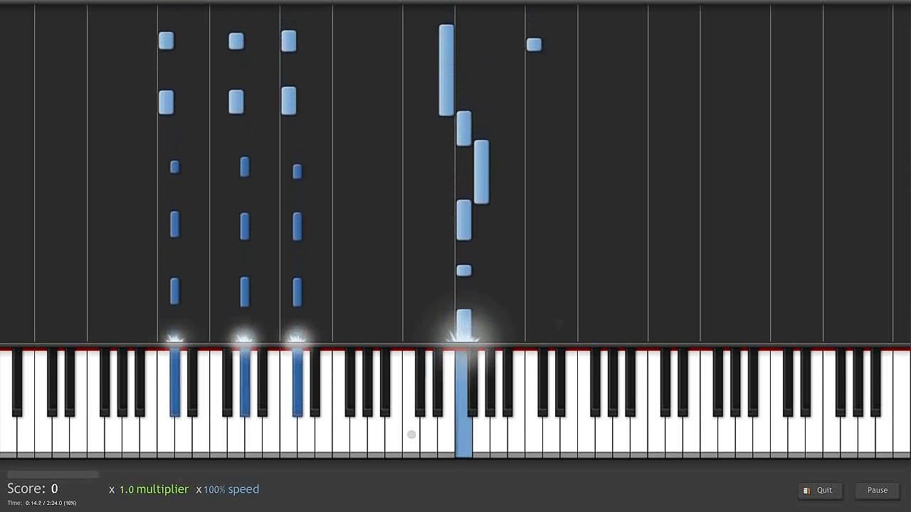 So Happy Together ( Turtles ) on Piano | Synthesia