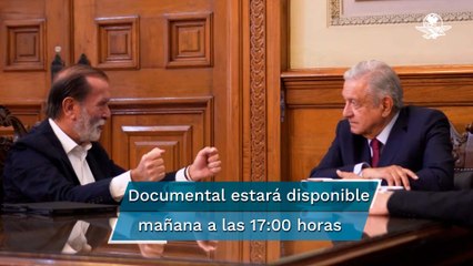 AMLO anuncia fecha de estreno del documental del AIFA de Epigmenio Ibarra