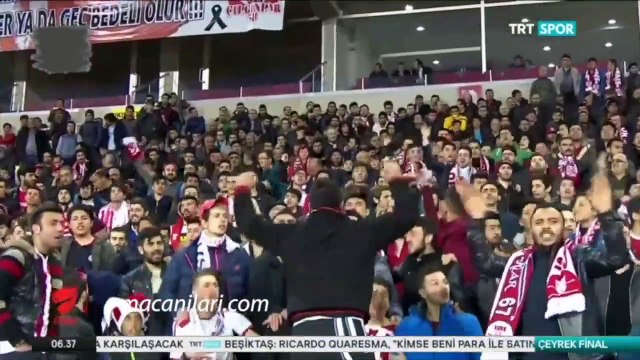 Sivasspor 0-0 Atiker Konyaspor [HD] 01.03.2017 - 2016-1017 Turkish Cup Quarter Final 1st Leg