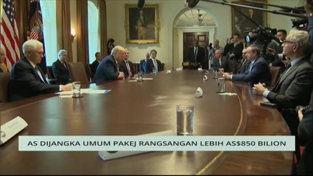 Niaga AWANI: AS jangka umum pakej rangsangan lebih AS$850 bilion