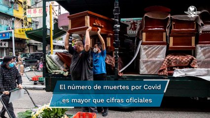 Estiman que muertes por Covid-19 son hasta tres veces mayor que las registradas en cifras oficiale