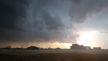 Spring storms fire up across the Plains