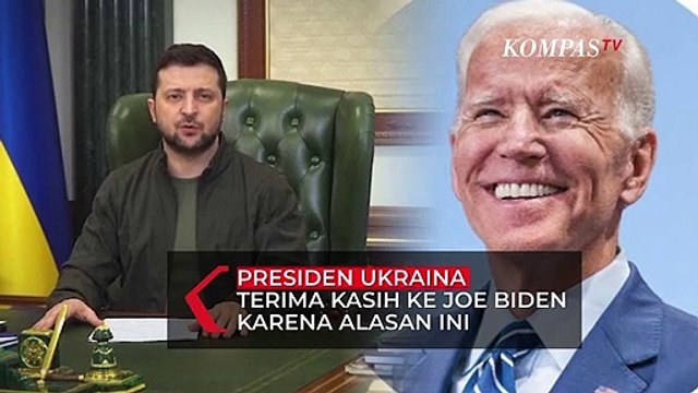 Presiden Ukraina Terima Kasih ke Joe Biden Karena Alasan Ini