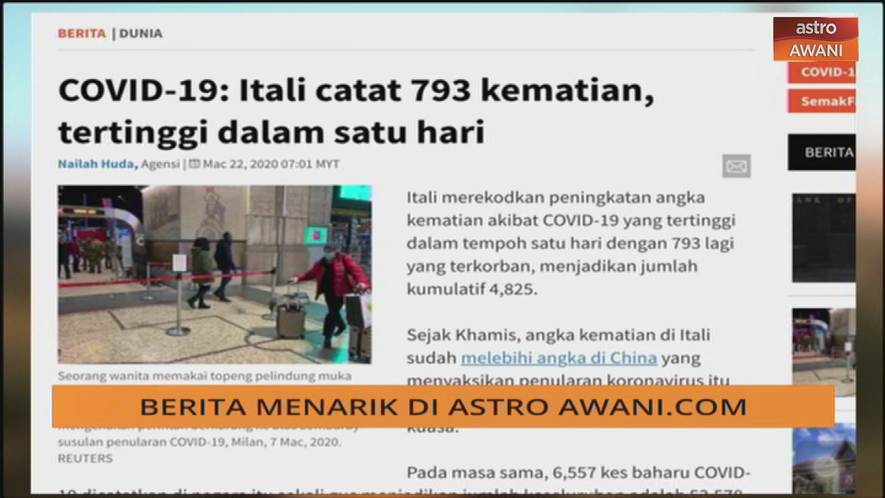 AWANI Pagi: Berita menarik 22 Mac 2020