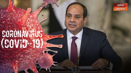 Presiden Mesir merayu kepada rakyat untuk tinggal di rumah