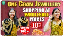 One Gram Jewellery Shopping at Wholesale Prices | Priya's Studio | Priya Inturu