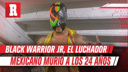 Black Warrior Jr, el luchador mexicano falleció a los 24 años