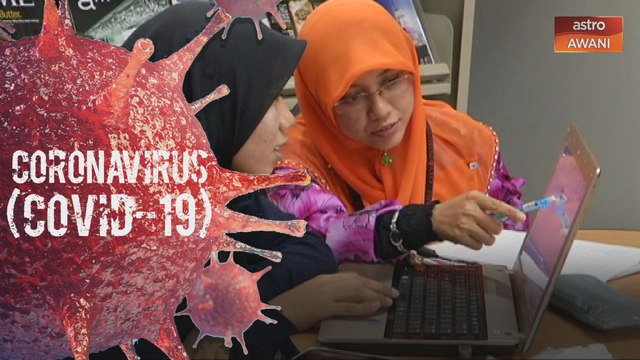 Pembelajaran atas talian ketika Perintah Kawalan Pergerakan