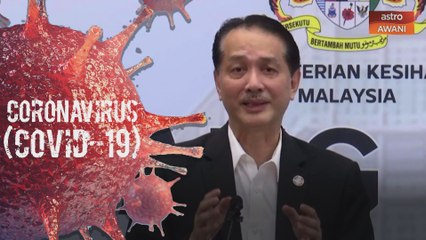 [SIDANG MEDIA] COVID-19 - 4 kes kematian baharu dan jumlah keseluruhan 19 orang