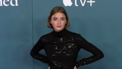 Cricket Brown attends Apple's "WeCrashed" season one red carpet premiere in Los Angeles