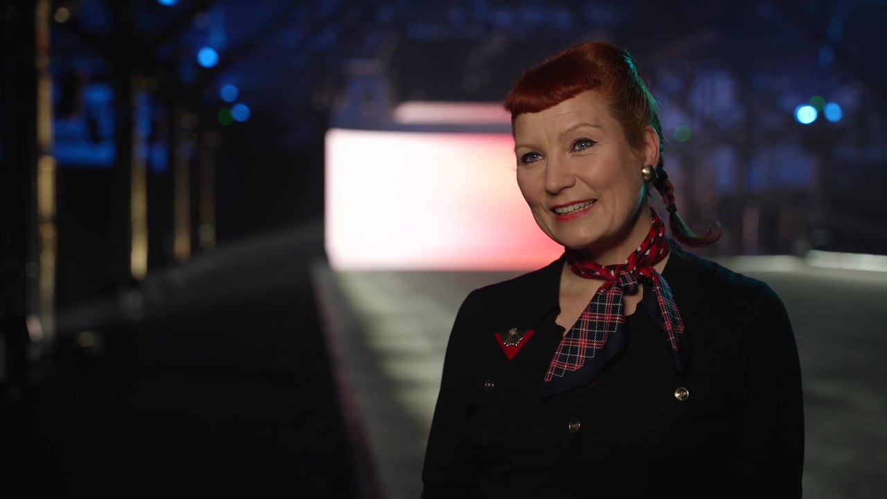 The world premiere of the Volkswagen ID. Buzz Interview - Astrid Göring