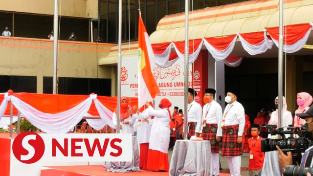 Umno flag hoisted to mark start of 2021 general assembly