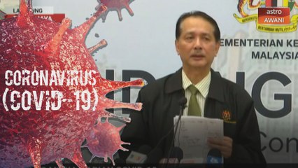 [SIDANG MEDIA] Situasi semasa jangkitan COVID-19 pada Jumaat