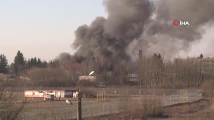 Rusya Lviv'de havalimanını vurdu