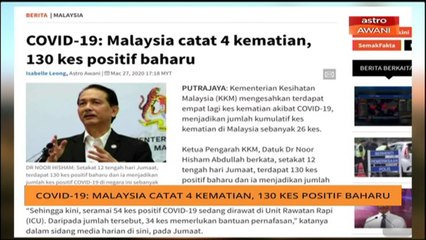 AWANI Pagi: Berita kemaskini COVID-19  [28 Mac 2020]