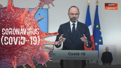 15 hari pertama April akan lebih sukar - Perdana Menteri Perancis