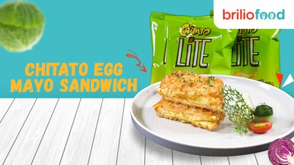 Resep Chitato egg mayo sandwich, ide menu sarapan super praktis