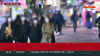 한 달 새 세 번째 거리두기 완화…모임 8명까지