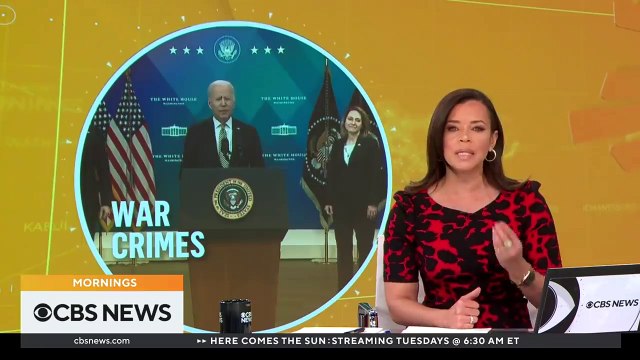 Biden calls Putin a war criminal for the first time since Russian invasion of Ukraine began