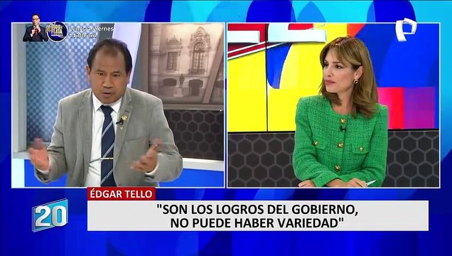 Tello sobre plagio del discurso de Castillo ante el Congreso: Son logros del Gobierno, no puede haber variedad