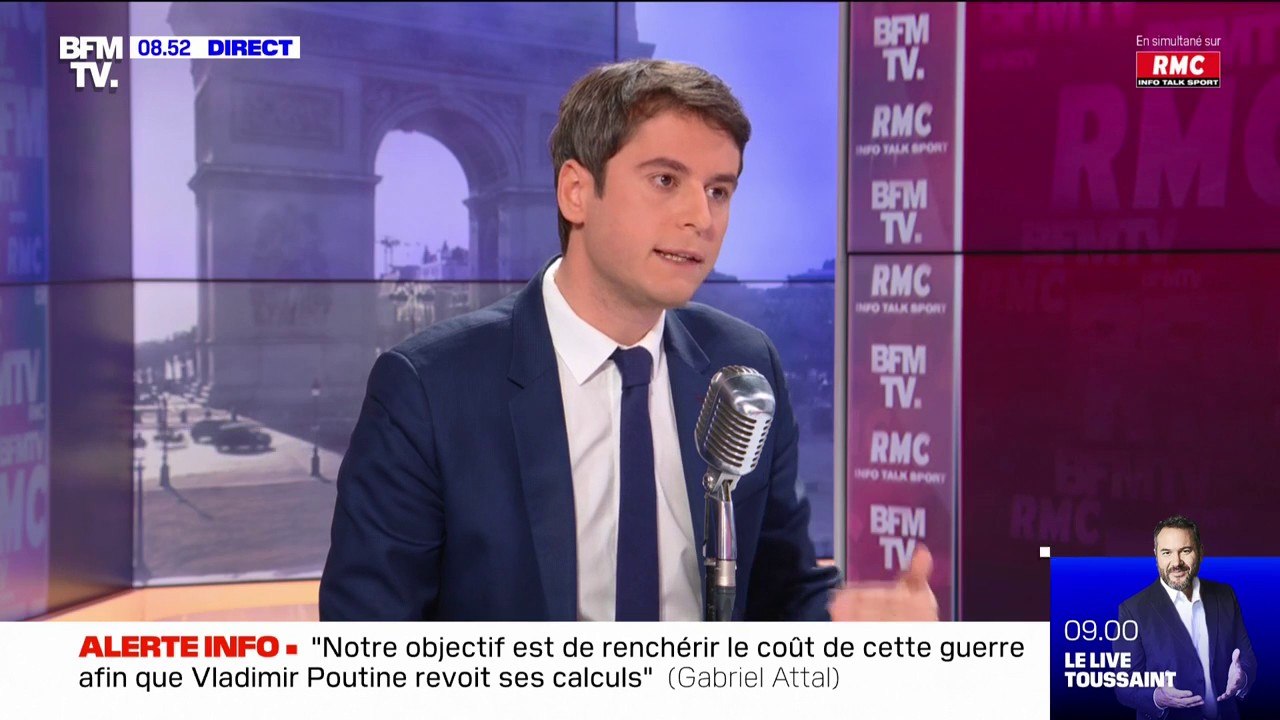 Gabriel Attal sur les cabinets de conseil: "Ce n'est pas un tabou (...) L'État peut se renforcer en faisant appel à des compétences qui viennent du privé"