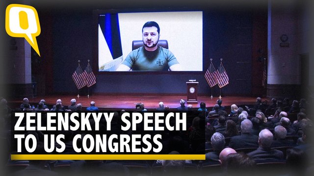 'Close the Sky,' Please Ukrainian President Zelenskyy in Address to US Congress