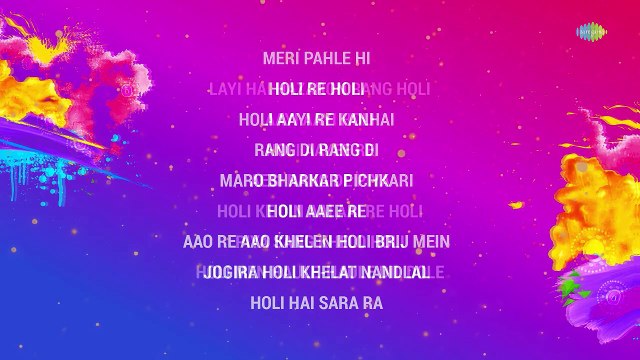 Best of Bollywood Holi Songs Top 25 Holi SongsNon Stop Holi Playlist Rang Barse Aaj Na Chhodenge