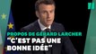 Macron se paie Larcher: 
