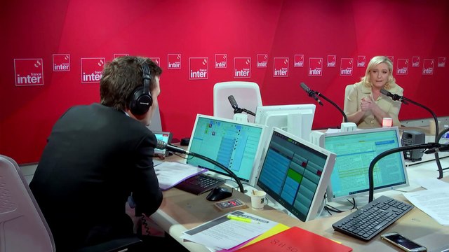 Marine Le Pen : Je ne peux pas adhérer à l'idée que les chômeurs sont toujours volontaires