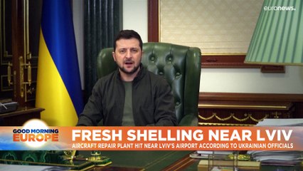 Russian cruise missiles target Lviv airport in pre-dawn strike